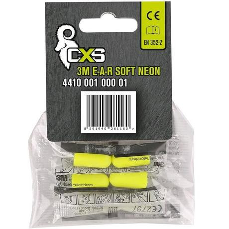 3M EAR SOFT NEON FÜLDUGÓ  441000100001  3 PÁR CXS CSOMAGBAN