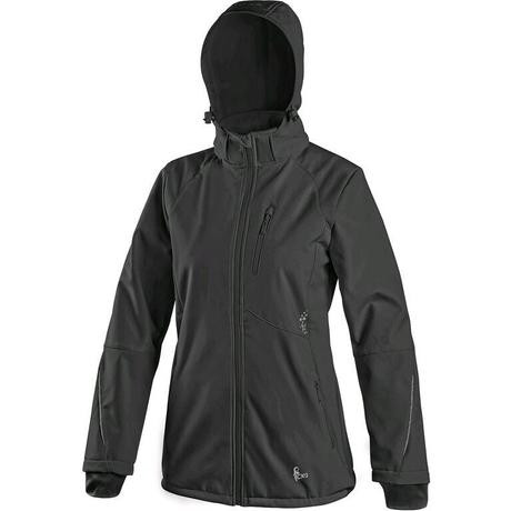 NEVADA 123011980096-2XL NŐI SOFTSHELL KABÁT, FEKETE