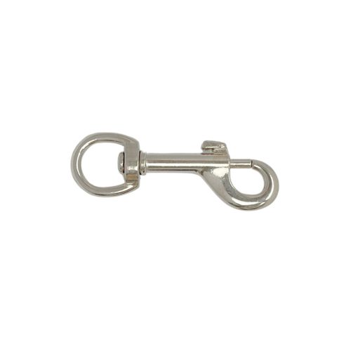 KARABINER DÍSZES RUGÓS 90 MM ACÉL EAST G.