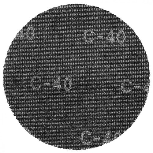 CSISZOLÓHÁLÓ ÖNTAPADÓS Q225MM K40 10DB GRAPHITE