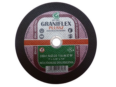 VÁGÓKORONG FÉMRE GRANIFLEX 40086 230*1,9*22