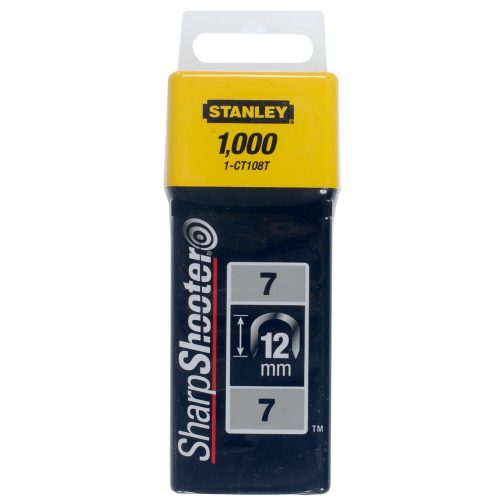 KÁBELTŰZŐ KAPOCS 12MM 1000DB - STANLEY 1-CT108T