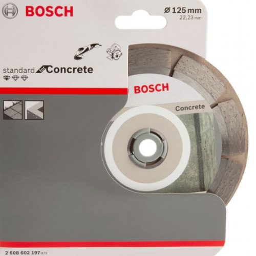 GYÉMÁNT VÁGÓTÁRCSA BETON BOSCH 125Q 2608602197